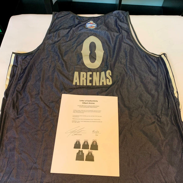 Gilbert Arenas Authentic 2007 All Star Game Eastern Conference Jersey With COA