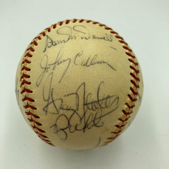 Thurman Munson 1973 New York Yankees Team Signed American League Baseball PSA