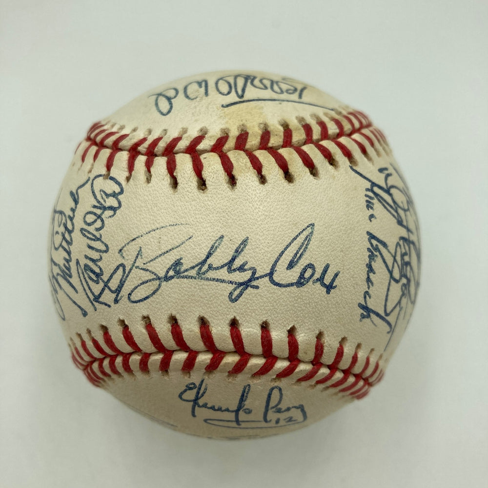 1995 Atlanta Braves World Series Champs Team Signed National League Baseball JSA