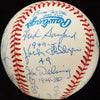 1949-1953 New York Yankees World Series Champs Multi Signed Baseball JSA COA