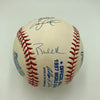 1997 Florida Marlins World Series Champs Team Signed W.S. Baseball With COA