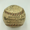 Beautiful 1928 Cincinnati Reds Team Signed NL Baseball Eppa Rixey JSA COA