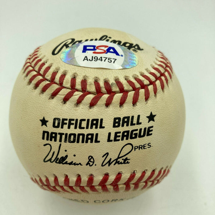 Beautiful Sandy Koufax Signed National League Baseball PSA DNA COA