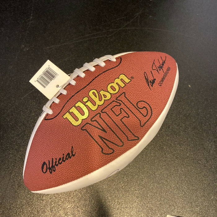 Anthony Thomas Signed Autographed Wilson NFL Football JSA COA