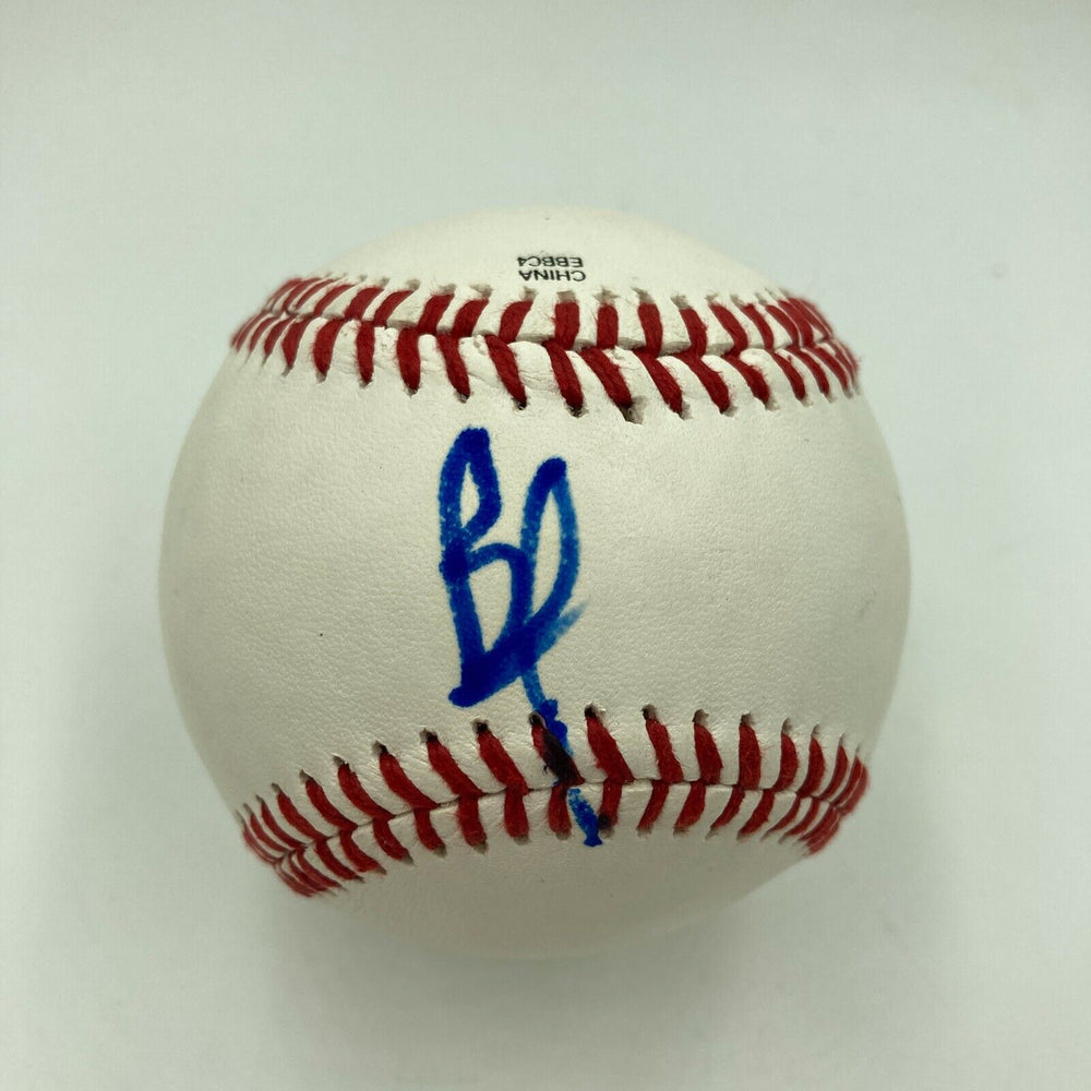 Brad Pitt Signed Autographed Major League Baseball With JSA COA