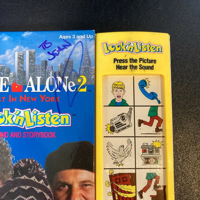 Macaulay Culkin Signed Autographed Original Home Alone Book With JSA COA
