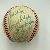 Beautiful 1984 Detroit Tigers World Series Champs Team Signed W.S. Baseball JSA