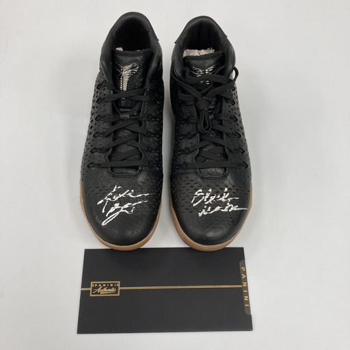 Kobe Bryant "Black Mamba" Signed Inscribed Nike Kobe IX Mid EXT Sneakers Panini