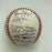 1997 New York Yankees Team Signed Baseball Derek Jeter Mariano Rivera JSA COA