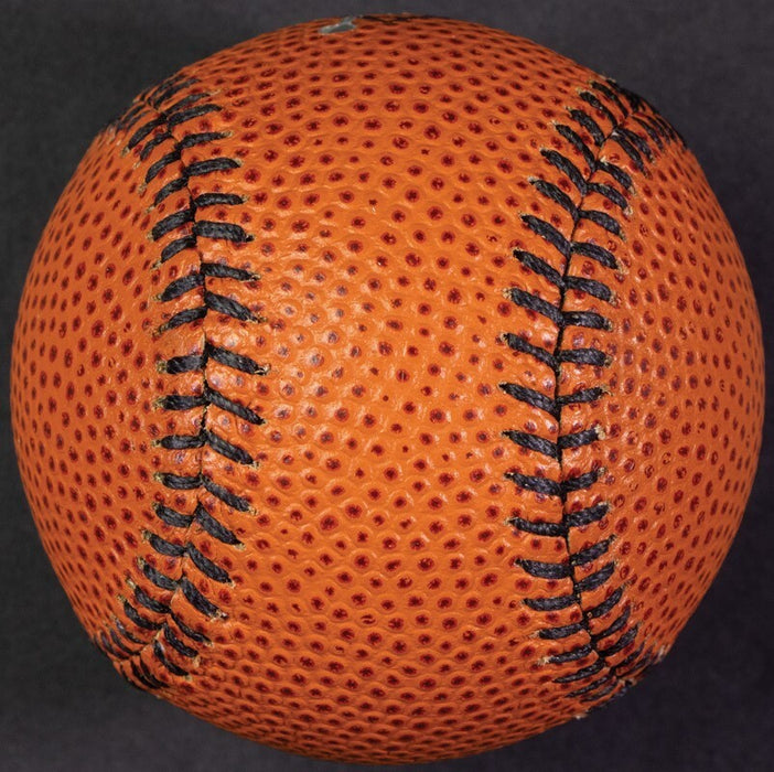 Michael Jordan Signed Nike Basketball Style Baseball PSA DNA COA