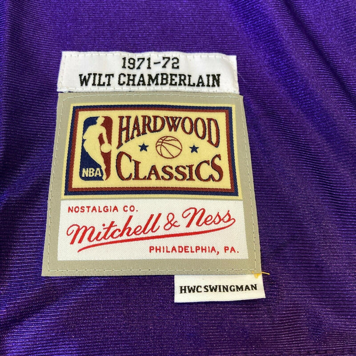 Wilt Chamberlain "Hall Of Fame 1978" Signed 1971 Los Angeles Lakers Jersey JSA