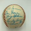 Stan Musial Nellie Fox HOF Legends Multi Signed Vintage National League Baseball