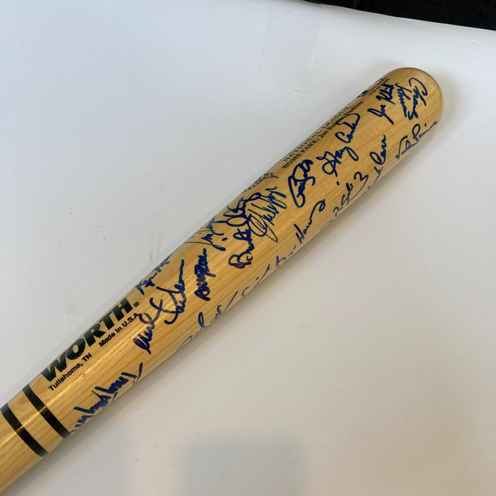 1993 Florida Marlins Inaugural First Season Team Signed Baseball Bat