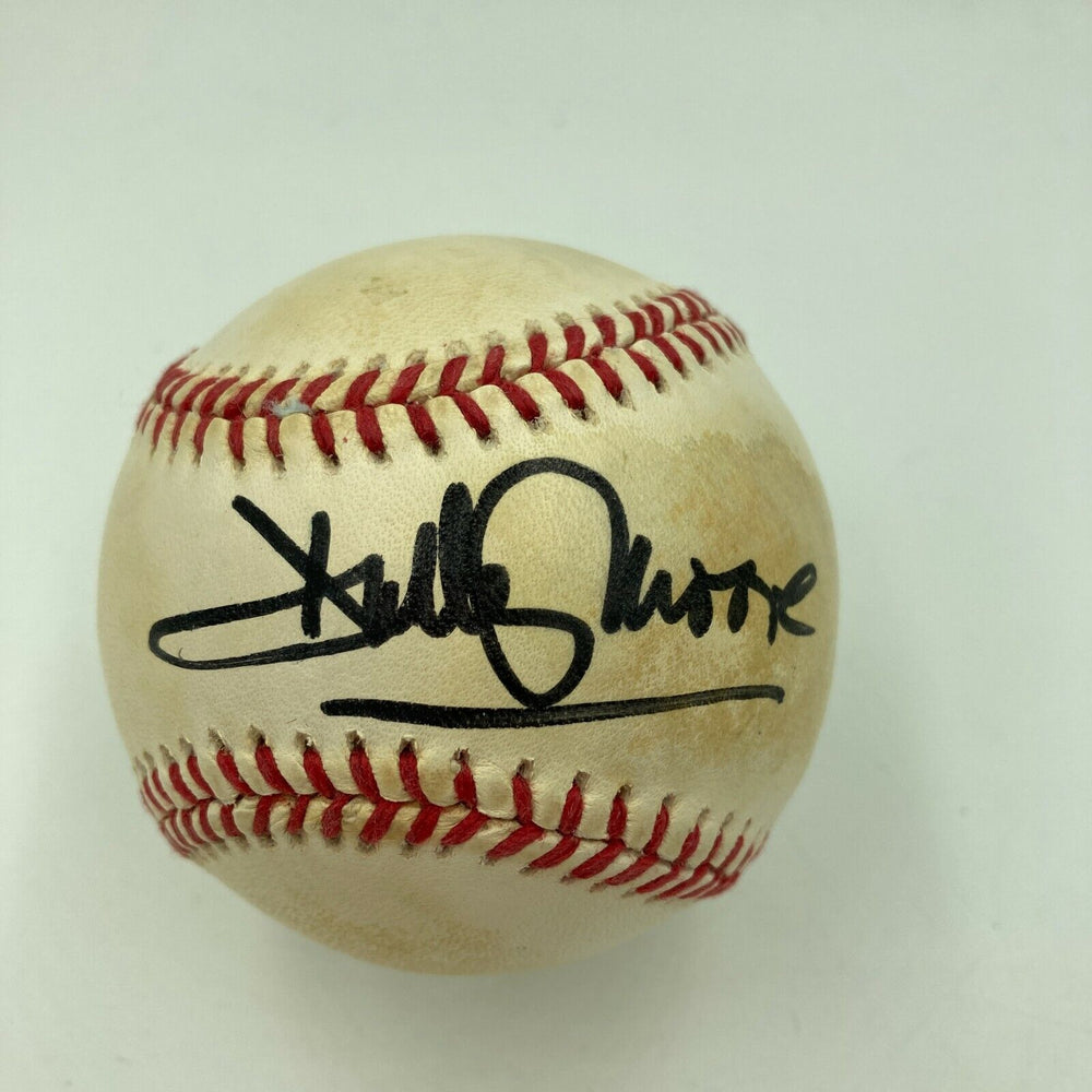 Dudley Moore Signed Autographed Official Major League Baseball With JSA COA