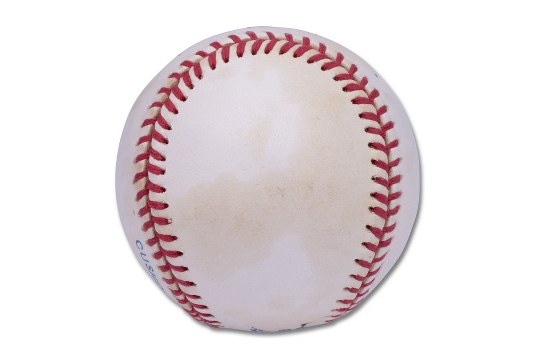 Mickey Mantle Signed American League Baseball Beckett Graded MINT 9