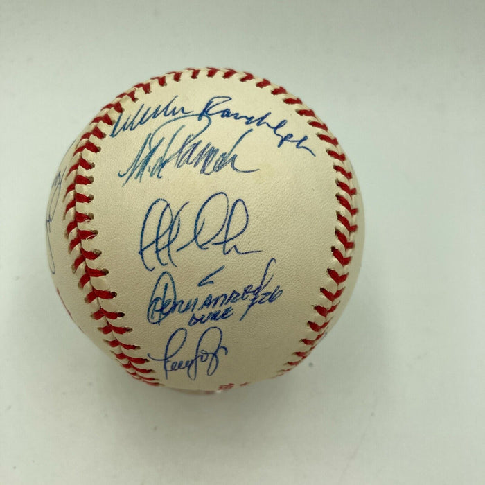 1998 New York Yankees World Series Champs Team Signed W.S. Baseball With JSA COA