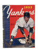 1953 New York Yankees World Series Champs Team Signed Yearbook Mickey Mantle JSA