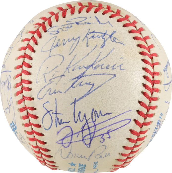 1990 Chicago White Sox Team-Signed Baseball Frank Thomas Rookie Sammy Sosa PSA