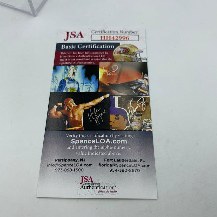 Steve Saunders Signed Autographed Golf Ball PGA With JSA COA