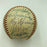 1959 Chicago White Sox AL Champs Team Signed Baseball Nellie Fox JSA COA