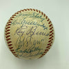 1959 Chicago White Sox AL Champs Team Signed Baseball Nellie Fox JSA COA