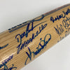 1986 New York Mets World Series Champs Team Signed Bat 39 Sigs Steiner COA
