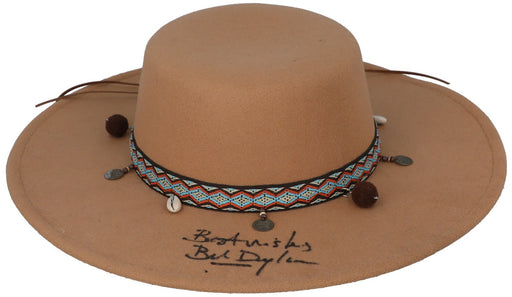 Bob Dylan Signed Autographed Limited Edition Hat With JSA COA RARE
