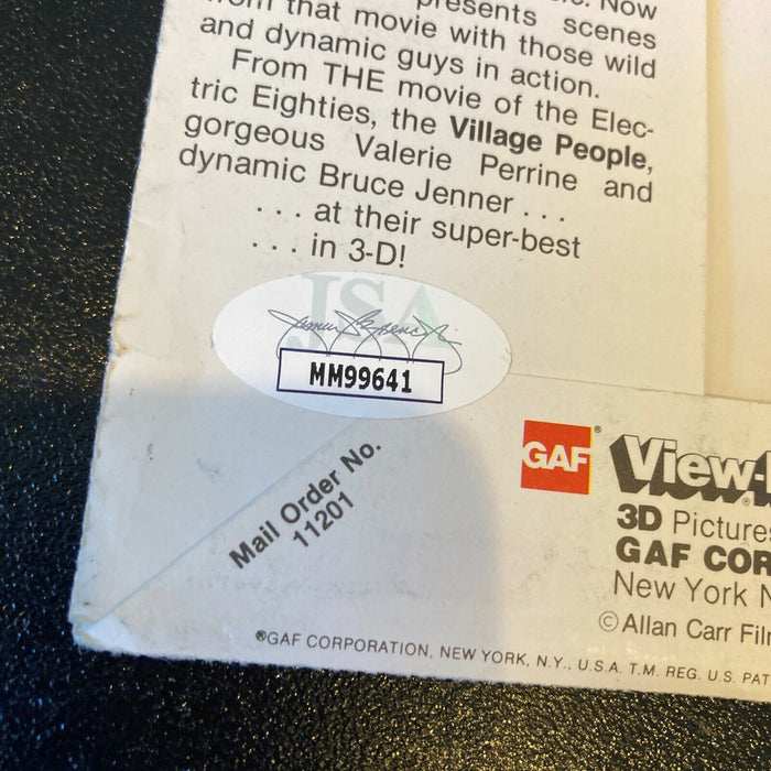 Randy Jones Felipe Rose Village People Signed Vintage View Master JSA COA
