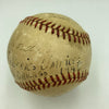 1945 World Series Signed Game Used Baseball Chicago Cubs Wrigley Field MEARS COA