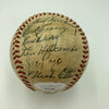 1945 New York Yankees Team Signed American League Harridge Baseball JSA COA