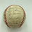 1970 Chicago Cubs Team Signed Vintage Spalding Cubs Baseball Ernie Banks JSA COA