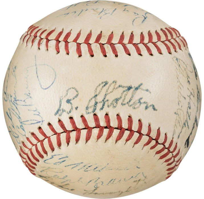 Jackie Robinson Rookie 1947 Brooklyn Dodgers Team Signed Baseball PSA DNA COA