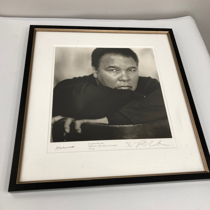 Muhammad Ali Signed 2002 The ESPY Collection #23/25 Original Photo JSA COA