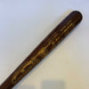 Yogi Berra Early Wynn Buck Leonard 1972 Hall Of Fame Induction Signed Bat JSA