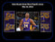 Kobe Bryant 2012 Playoffs Game Used Los Angeles Lakers Jersey Photo Matched COA