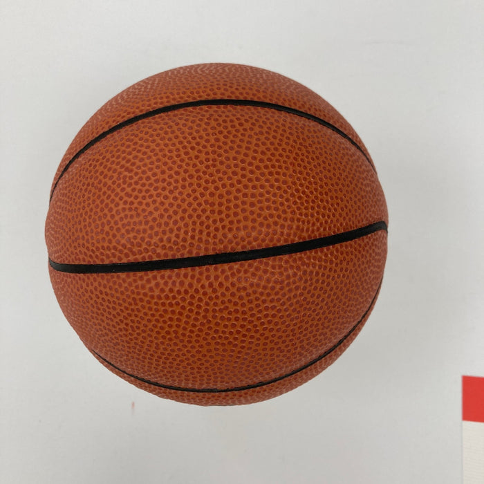 Michael Jordan Signed Painted Mini Basketball PSA DNA COA
