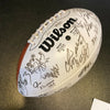 2001 Baltimore Ravens Team Signed Wilson NFL Football Ray Lewis JSA COA