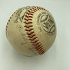 Paddy Livingston Single Signed Baseball 1910 & 1911 World Series Champ PSA DNA