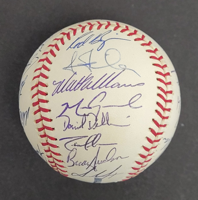 2001 Arizona Diamondbacks World Series Champs Team Signed Baseball Beckett COA