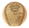 Pie Traynor Lefty Grove 1970's Hall Of Fame Induction Multi Signed Baseball PSA