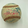 Willie Mays Joe Medwick Nellie Fox 1960's HOF Legend Multi Signed Baseball JSA