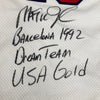 1992 Magic Johnson Signed Game Used Team USA Olympics Jersey MEARS COA