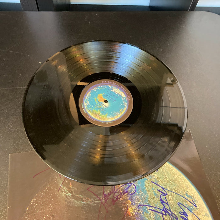 Jefferson Starship Band Signed Autographed Album With 11 Signatures JSA COA