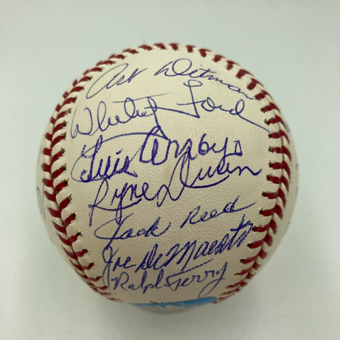 1961 New York Yankees World Series Champs Team Signed Baseball