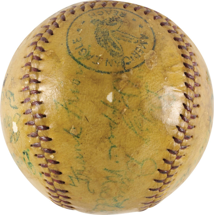 1934 St. Louis Cardinals World Series Champs Team Signed Baseball PSA DNA COA