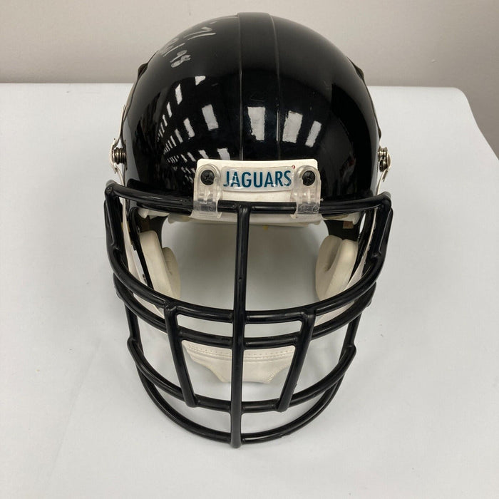 Tony Boselli 1998 Pro Bowl Signed Game Used Jacksonville Jaguars Helmet JSA COA