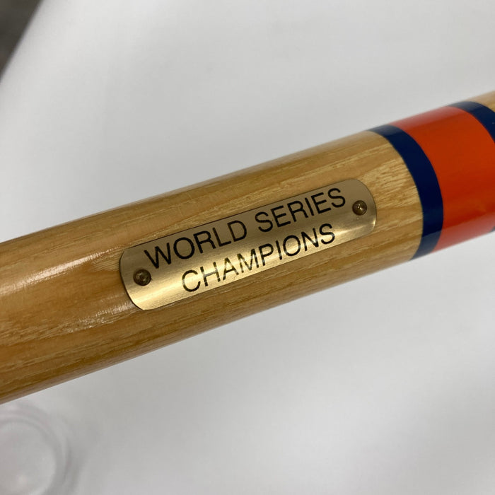 1986 New York Mets W.S. Champs Team Signed Baseball Bat 37 Signatures JSA COA
