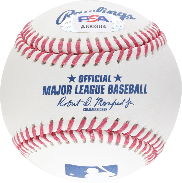 Nolan Ryan 7 No Hitters Signed Inscribed STAT Baseball PSA DNA 10 GEM MINT