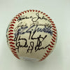 Joe Dimaggio Sandy Koufax Stan Musial Hall Of Fame Multi Signed Baseball JSA COA