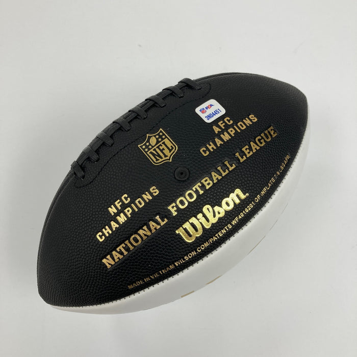 Usher Signed Super Bowl LVIII Wilson NFL Football PSA DNA COA